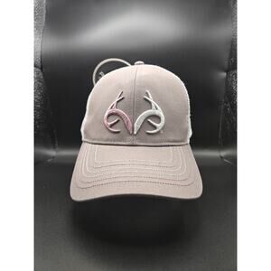 Realtree Outfitters Headwear Women's Gray Mesh/Gray Hat Adjustable Snapback Hat